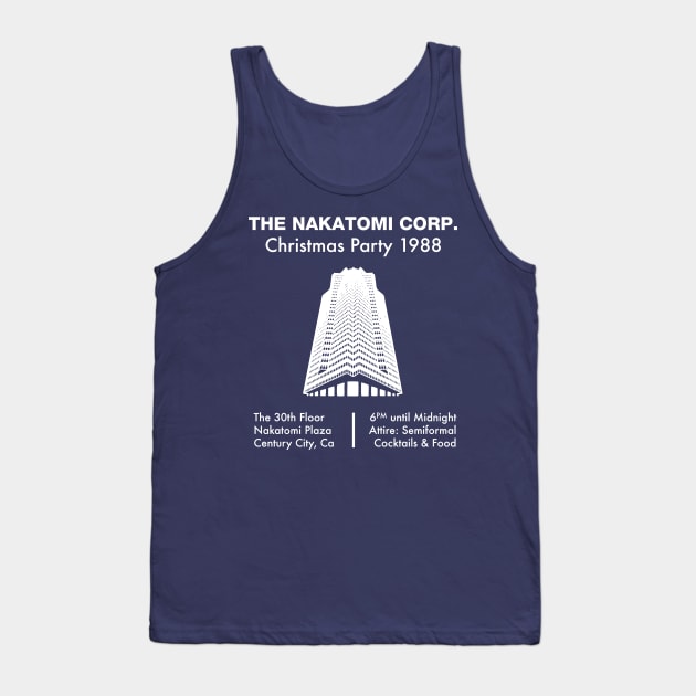 Nakatomi Plaza 1988 Tank Top by teeteet